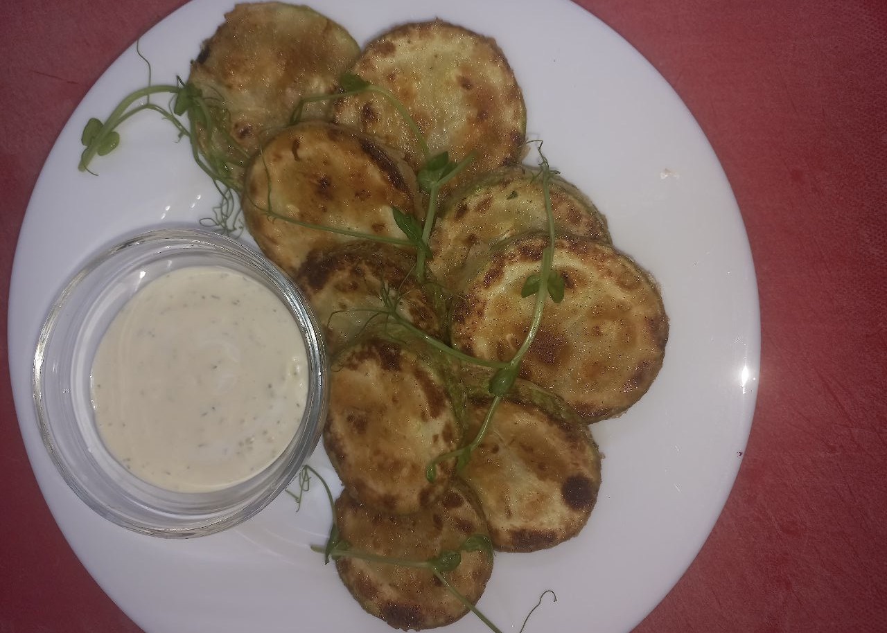 Кабачки жареные